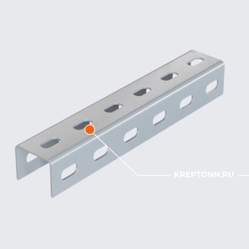 Профиль монтажный U-образный MS 404020 U3S11 KREPTONN