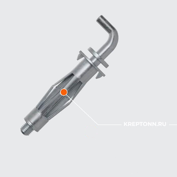 HM 5X65 H СКЛАДНОЙ МЕТ. ПУСТОТНЫЙ ДЮБЕЛЬ