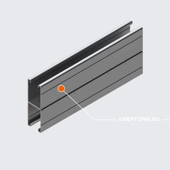 Профиль монтажный TSC 41х124Dx2,5-6000 Zn600