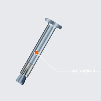 Анкерный гвоздь MKT N-K 6-30-35/69, оцинкованная сталь 60135101