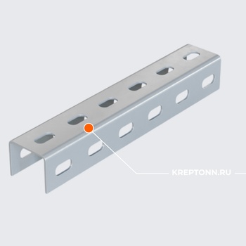 Профиль монтажный U-образный MS 505025 U2S11 KREPTONN