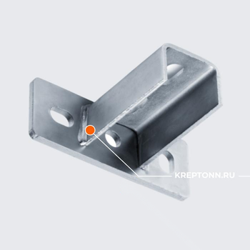 Фланец седельный продольный TSF L 28 5F2 (24 шт/кор)