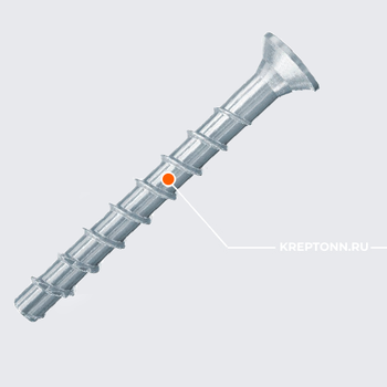 ШУРУП ПО БЕТОНУ FBS II 10X120 65/55/35 SK