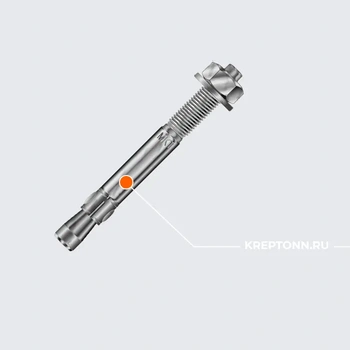 Клиновой анкер MKT B 8-20-29/85, оцинкованная сталь 01125101