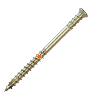 HIMTEX Саморез нерж. ст. А2 для террас. дос., двойн резьба PRO, TX20
