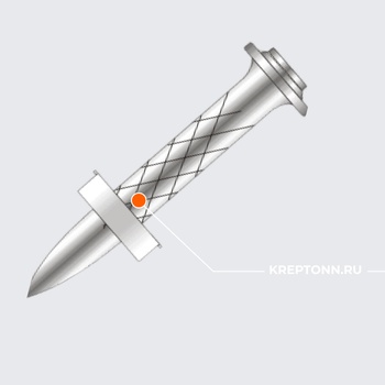 F-EDN16 гвоздь для порохового монтажного пистолета 3,7x16