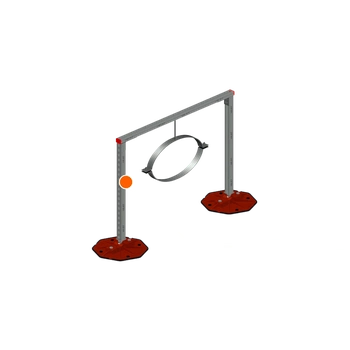 HILST Рама П – образная для крепления горизонтальных круглых труб трубопроводов и воздуховодов 1000*1000мм