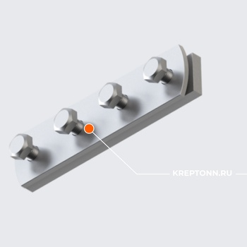 Соединитель профиля TSP SC 38-40 8F4 M10 (20/10  шт/кор)