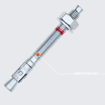 (HAS-R) Клиновой анкер 8x95) Graf