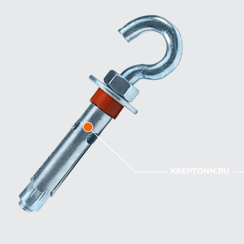 FSL M8X60 H D10 ВТУЛОЧНЫЙ АНКЕР