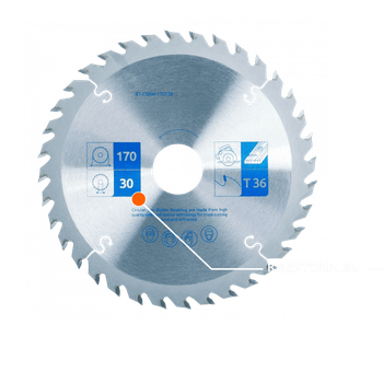 RT-CSBW Диск для дисковых пил по дереву