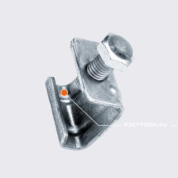 Зажим воздуховодов TDC 2F M8 (200/100 шт/кор)