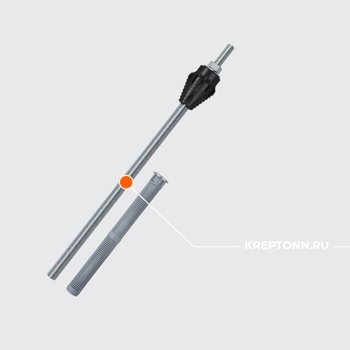 THERMAX 16/170 M12 A4 B ДЮБЕЛЬ ДЛЯ КРЕПЛЕНИЯ НАВЕСНЫХ ЭЛЕМЕНТОВ