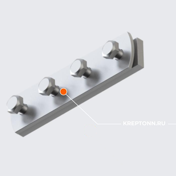 Соединитель профиля TSP SC 38-40 8F4 M10 (10  шт/кор)