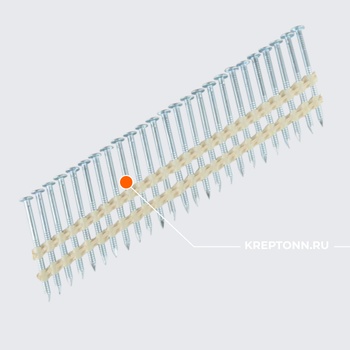 F-D21 3,05x100 реечные гвозди ершенные оцинков