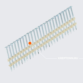 F-D21 3,05x100 реечные гвозди ершенные оцинков