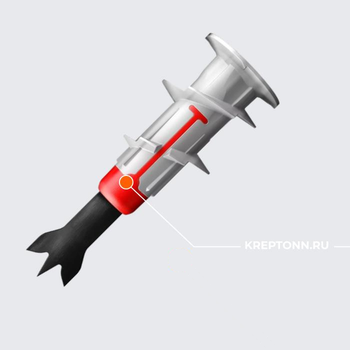 DUOBLADE S ДЮБЕЛЬ С ШУРУПОМ ДЛЯ ПУСТОТЕЛЫХ МАТЕРИАЛОВ