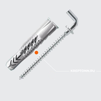 UX 8X50 WH ДЮБЕЛЬ С КОСТЫЛЁМ