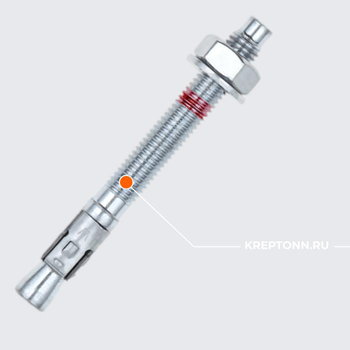 (WAM) Клиновой анкер 6х65 Graf (Граф)