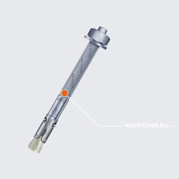 Клиновой анкер MKT BZ plus 10-50-70/130, оцинкованная сталь 06235001