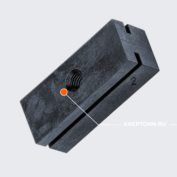 Опора скользящая  TSE 28 F1 (120/20  шт/кор)