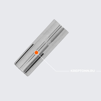 Анкерная втулка с внутренней резьбой Ø 12 мм сталь А4