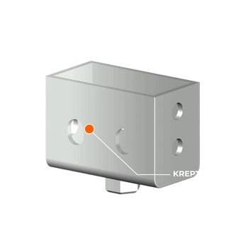 HILST Кронштейн для профиля 41*82