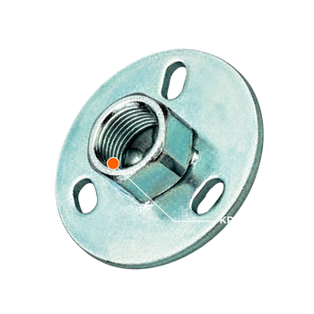 GPR 1/2" ПЛОЩАДКА С ГАЙКОЙ