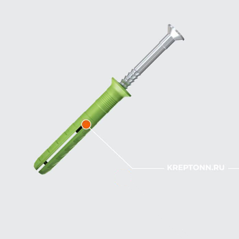 N 6x60/30 S GREEN ГВОЗДЕВОЙ ДЮБЕЛЬ