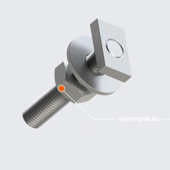 Болт T-образный универсальный TBТ U 28-40 6F  М8x40 (90 шт/кор)