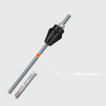 THERMAX 12/110 M12 A4 B ДЮБЕЛЬ ДЛЯ КРЕПЛЕНИЯ НАВЕСНЫХ ЭЛЕМЕНТОВ