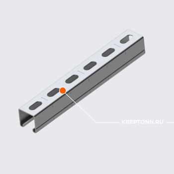 Профиль монтажный TSC 41x62x2,5-6000 Zn600