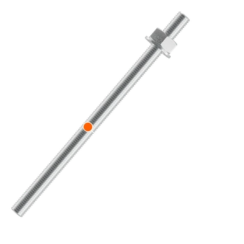 Анкерная шпилька HAS 5.8 M20x480