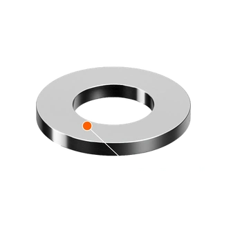Шайба 6 6,4x12x1,6 Zn ISO7089 200HV