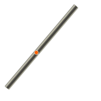 Анкерная шпилька HAS A4-70 M8x2000