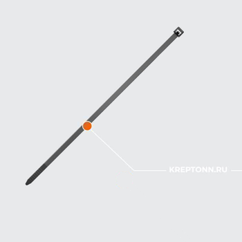 UBN 8.8X760  СТЯЖКА КАБ. УСТОЙЧИВАЯ К УФ