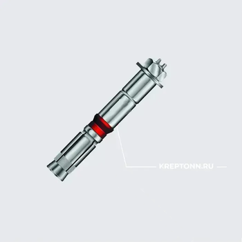 Анкер для высоких нагрузок MKT SL-S 28/60 M20 L=212, нержавеющая сталь А4 10615501