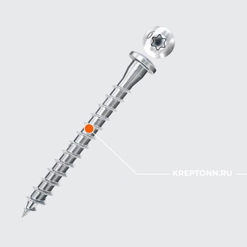 FPF-PT 5,0X50 ZPF 200 САМОРЕЗ ПО ДЕРЕВУ