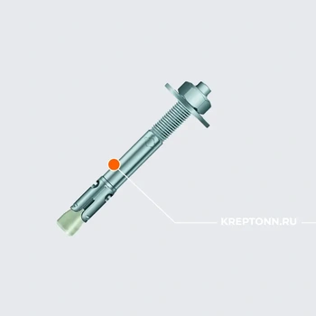 Клиновой анкер MKT BZ-U 12-15-35/110 plus, нержавеющая сталь A4 02315301